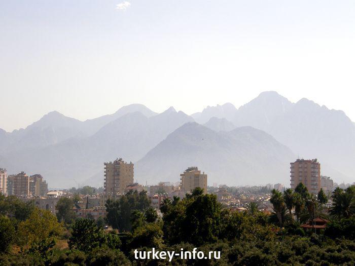 Antalya. View from the trade center