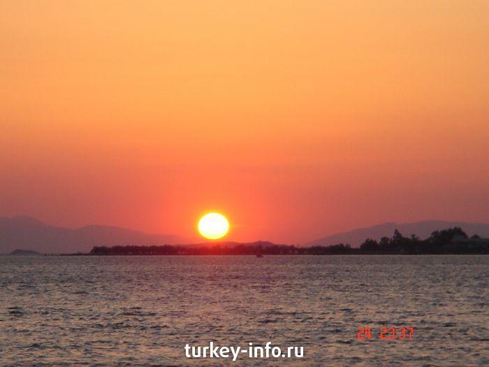 Закат на Эгейском море 2