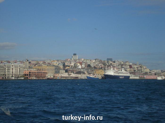 Виды Стамбула с катера