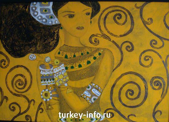 Hommage a Klimt 73x103 cm